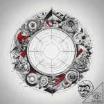 Tattoo sketch geometric circle, tattoo sketch… – tattoo sketch (№1758707749_0, 24.09.2025 09:55) — tattoovalue.net