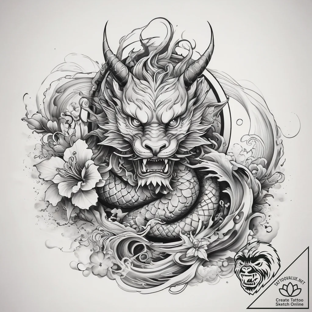 Tattoo sketch cosmic domain, concept art for... - tattoo sketch (№1758708142_0, 24.09.2025 10:02) — tattoovalue.net