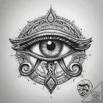 Tattoo sketch eye of horus, tattoo sketch des… – tattoo sketch (№1758710686_0, 24.09.2025 10:44) — tattoovalue.net