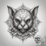 Tattoo sketch pacu, tattoo flash sheet design… – tattoo sketch (№1758711475_0, 24.09.2025 10:57) — tattoovalue.net