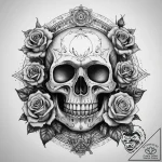 Tattoo sketch truck driver truck wheel, tatto… – tattoo sketch (№1758712657_0, 24.09.2025 11:17) — tattoovalue.net