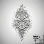 Tattoo sketch reborn, concept art for tattoo,… – tattoo sketch (№1758714244_0, 24.09.2025 11:44) — tattoovalue.net