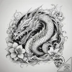 Tattoo sketch goshawk, ink illustration for t… – tattoo sketch (№1758714637_0, 24.09.2025 11:50) — tattoovalue.net