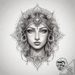Tattoo sketch spiritual history, artistic tat… – tattoo sketch (№1758798518_0, 25.09.2025 11:08) — tattoovalue.net