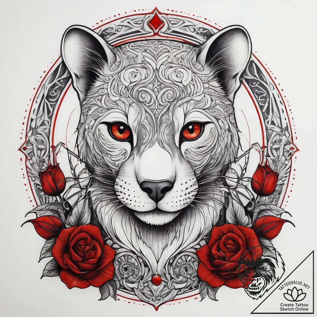 Tattoo sketch weasel, ink illustration for ta... - tattoo sketch (№1758883756_0, 26.09.2025 10:49) — tattoovalue.net