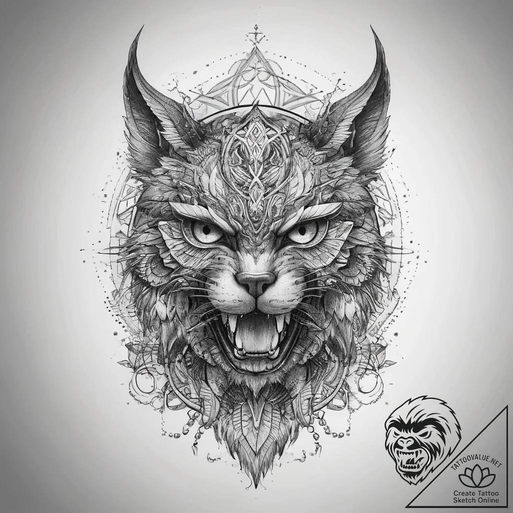 Tattoo sketch cycle, artistic tattoo sketch,... - tattoo sketch (№1758883953_0, 26.09.2025 10:52) — tattoovalue.net