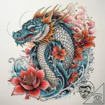 Tattoo sketch pike, tattoo drawing outline, o… – tattoo sketch (№1758977980_0, 27.09.2025 12:59) — tattoovalue.net