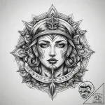 Tattoo sketch sacred soul, tattoo drawing out… – tattoo sketch (№1758983649_0, 27.09.2025 14:34) — tattoovalue.net