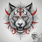 Tattoo sketch black, tattoo line art, on a cl… – tattoo sketch (№1758984824_0, 27.09.2025 14:53) — tattoovalue.net