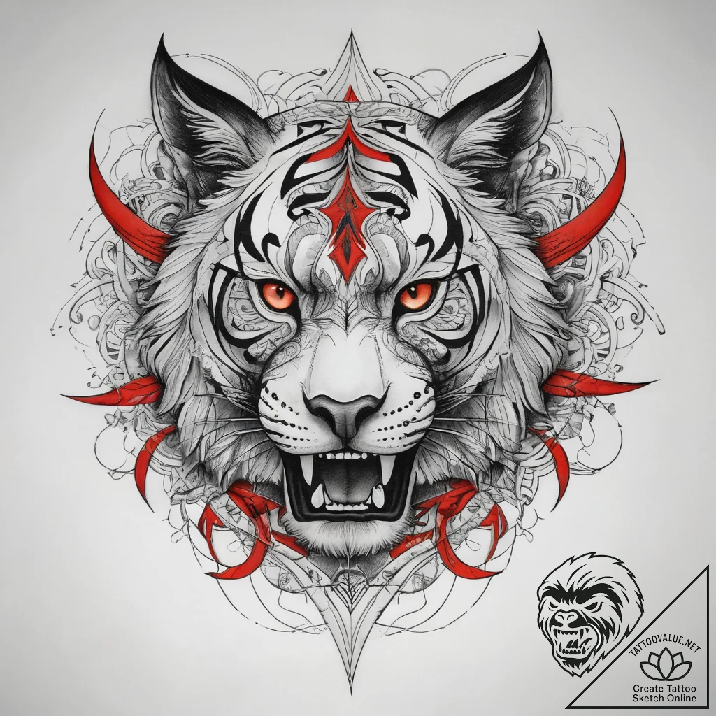 Tattoo sketch black, tattoo line art, on a cl... - tattoo sketch (№1758984824_0, 27.09.2025 14:53) — tattoovalue.net