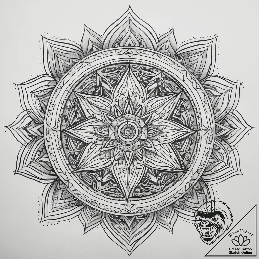 Tattoo sketch cosmic land, tattoo flash sheet... - tattoo sketch (№1758985805_0, 27.09.2025 15:10) — tattoovalue.net