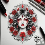 Tattoo sketch clay, tattoo flash sheet design… – tattoo sketch (№1758986196_0, 27.09.2025 15:16) — tattoovalue.net