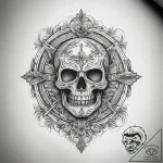 Ideological and textual, tattoo line art, on… – tattoo sketch (№1758988148_0, 27.09.2025 15:49) — tattoovalue.net