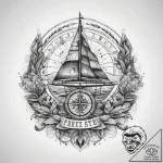 Tattoo sketch desert, concept art for tattoo,… – tattoo sketch (№1758989323_0, 27.09.2025 16:08) — tattoovalue.net