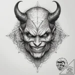 Tattoo sketch devil, tattoo drawing outline,… – tattoo sketch (№1758989713_0, 27.09.2025 16:15) — tattoovalue.net
