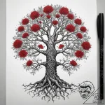 Tattoo sketch rod, the supreme god, with the… – tattoo sketch (№1758990305_0, 27.09.2025 16:25) — tattoovalue.net