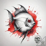 Tattoo sketch batfish, tattoo line art, clean… – tattoo sketch (№1758991090_0, 27.09.2025 16:38) — tattoovalue.net