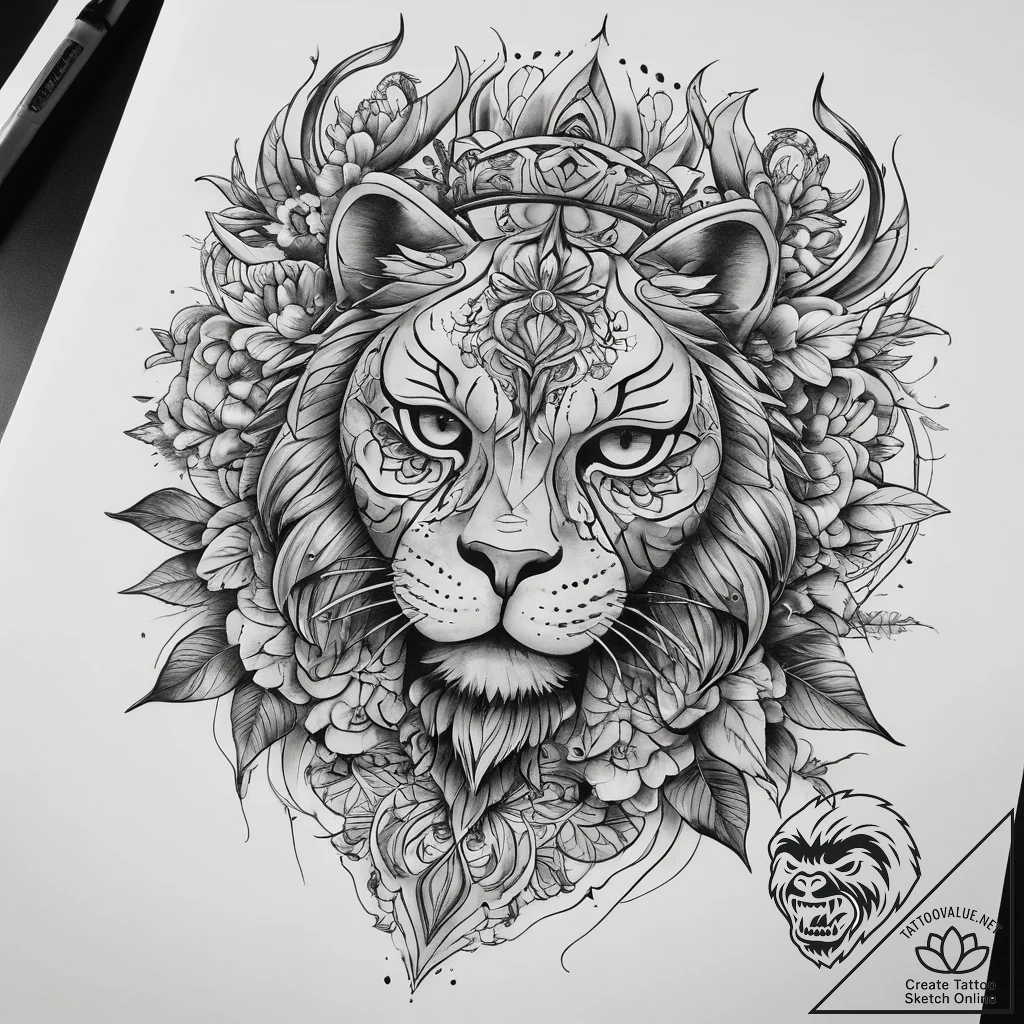 Tattoo sketch feeling, tattoo drawing outline... - tattoo sketch (№1758991480_0, 27.09.2025 16:44) — tattoovalue.net