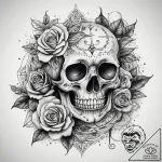 Tattoo sketch nightmare, tattoo flash sheet d… – tattoo sketch (№1758998365_0, 27.09.2025 18:39) — tattoovalue.net