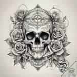 Tattoo sketch cosmic land, ink illustration f… – tattoo sketch (№1758998953_0, 27.09.2025 18:49) — tattoovalue.net