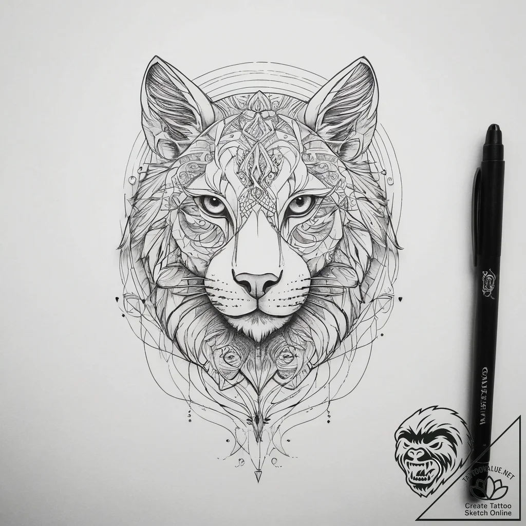 Tattoo sketch hand, tattoo line art, muted co... - tattoo sketch (№1759001119_0, 27.09.2025 19:25) — tattoovalue.net
