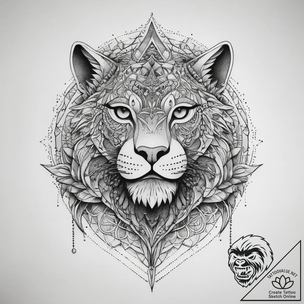 Tattoo sketch a symbolic emotion, ink illustr... - tattoo sketch (№1759001314_0, 27.09.2025 19:28) — tattoovalue.net