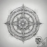Tattoo sketch cosmic presence, ink illustrati… – tattoo sketch (№1759002298_0, 27.09.2025 19:44) — tattoovalue.net
