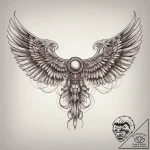 Tattoo sketch bomber plane wings, tattoo draw… – tattoo sketch (№1759003671_0, 27.09.2025 20:07) — tattoovalue.net