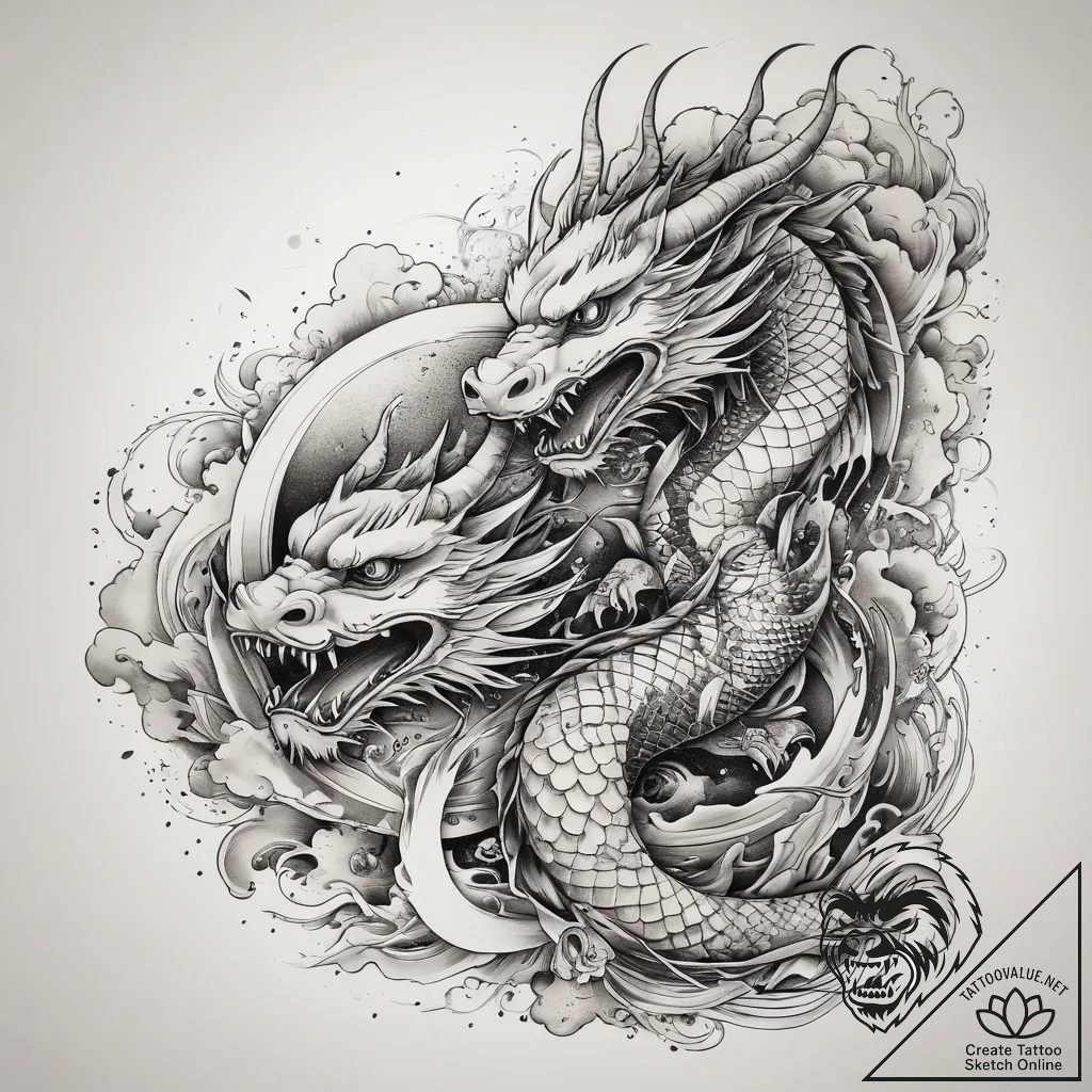 Tattoo sketch mirage, tattoo flash sheet desi... - tattoo sketch (№1759004068_0, 27.09.2025 20:14) — tattoovalue.net