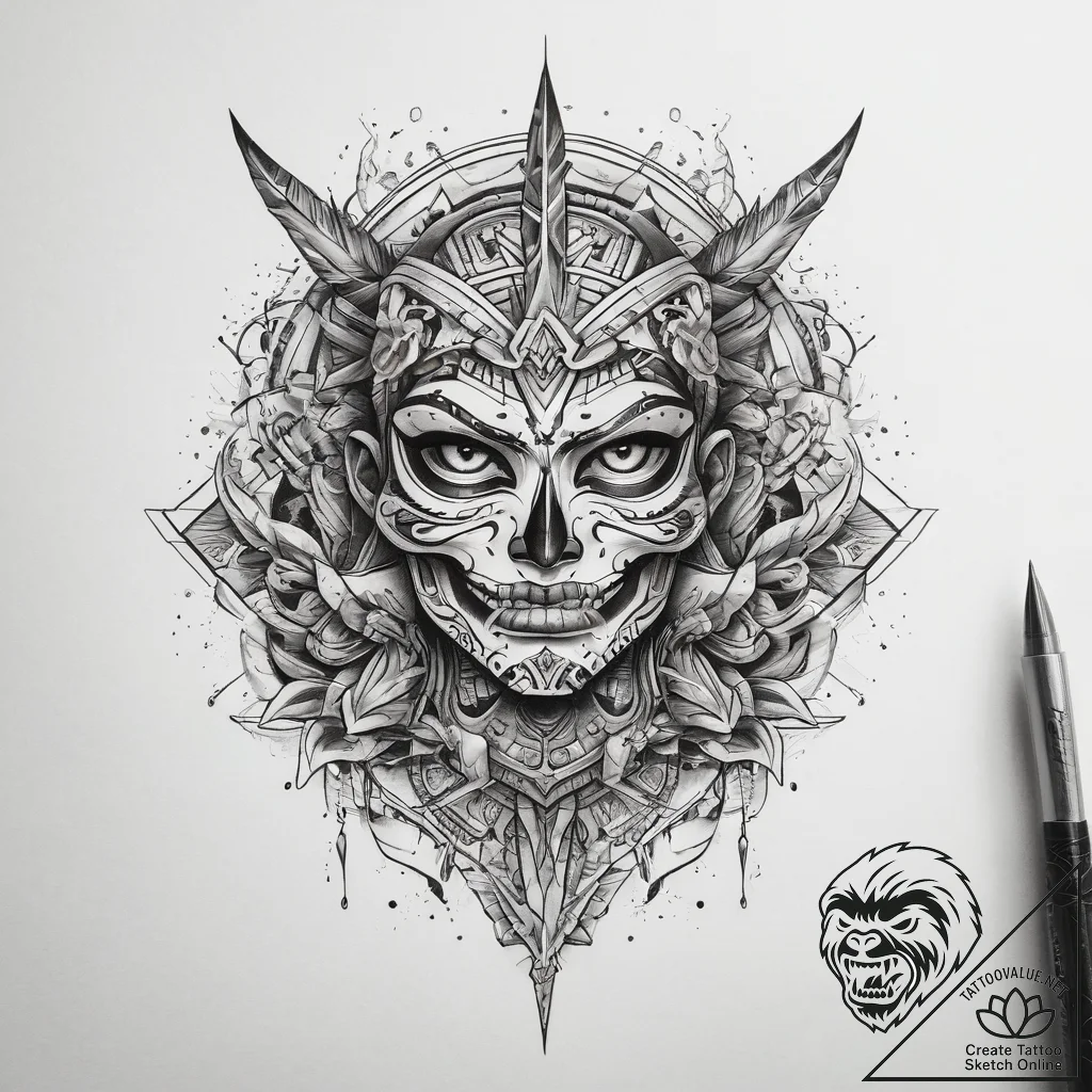 Tattoo sketch нож, artistic tattoo sketch, on... - tattoo sketch (№1759058184_0, 28.09.2025 11:16) — tattoovalue.net