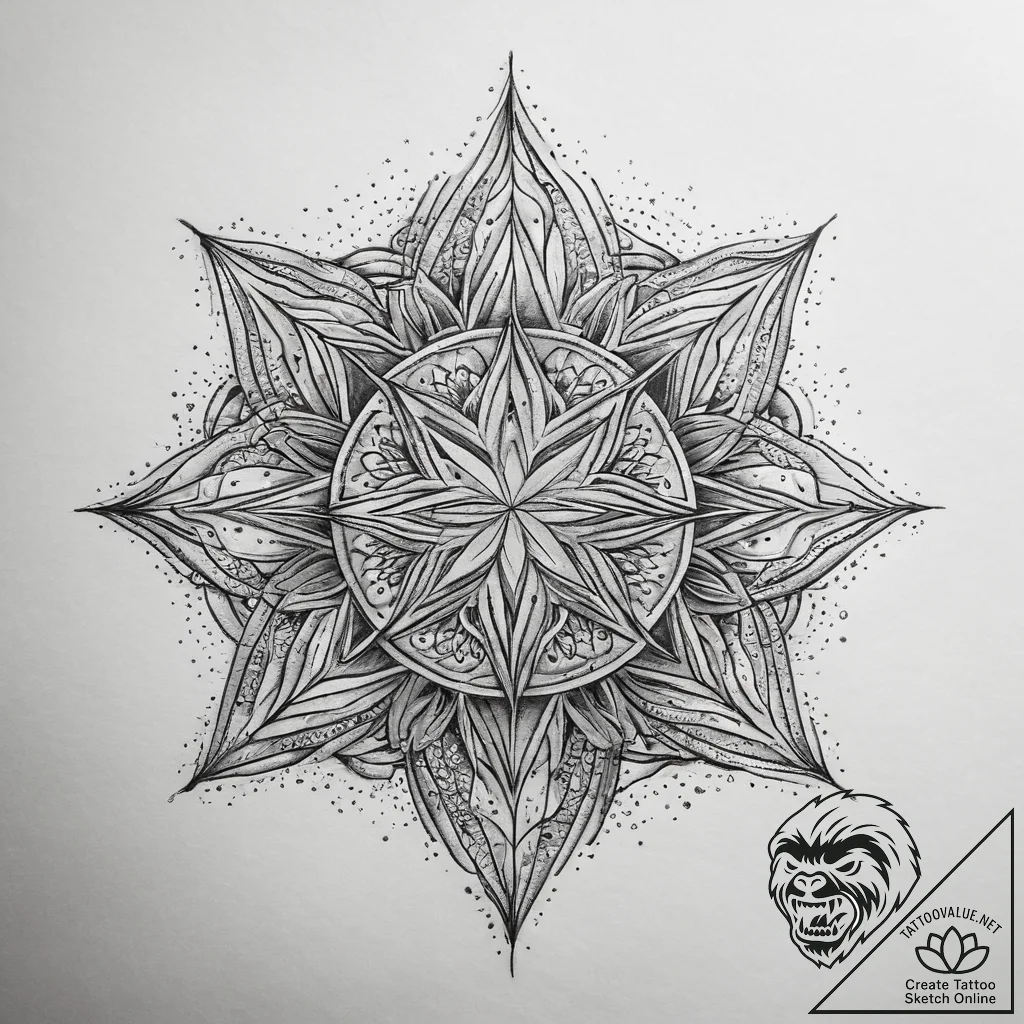 Tattoo sketch space, tattoo line art, dotwork... - tattoo sketch (№1759061121_0, 28.09.2025 12:05) — tattoovalue.net