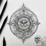 Tattoo sketch locket photo tattoo, tattoo fla… – tattoo sketch (№1759061901_0, 28.09.2025 12:18) — tattoovalue.net