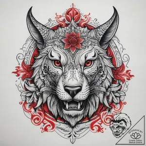 Tattoo sketch kirin, tattoo flash sheet desig… – tattoo sketch (№1759062880_0, 28.09.2025 12:34) — tattoovalue.net