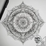 Tattoo sketch mandala, tattoo drawing outline… – tattoo sketch (№1759069134_0, 28.09.2025 14:18) — tattoovalue.net