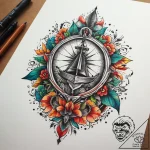 Tattoo sketch spiritual soil, tattoo line art… – tattoo sketch (№1759073236_0, 28.09.2025 15:27) — tattoovalue.net