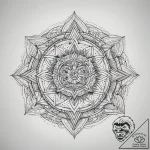 Tattoo sketch cosmic identity, concept art fo… – tattoo sketch (№1759074998_0, 28.09.2025 15:56) — tattoovalue.net