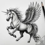 Tattoo sketch pegasus, tattoo flash sheet des… – tattoo sketch (№1759077922_0, 28.09.2025 16:45) — tattoovalue.net