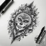 Tattoo sketch energy, concept art for tattoo,… – tattoo sketch (№1759081620_0, 28.09.2025 17:47) — tattoovalue.net