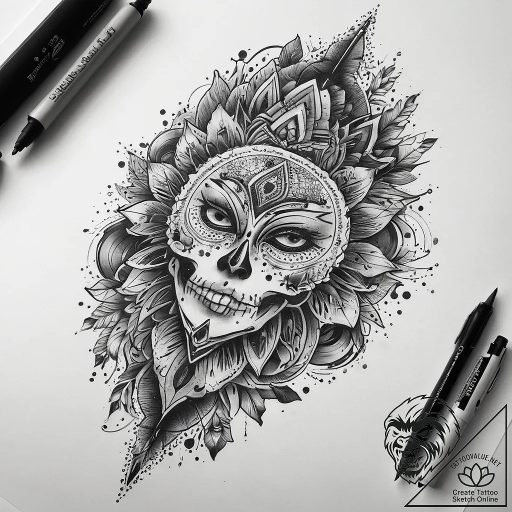 Tattoo sketch energy, concept art for tattoo,... - tattoo sketch (№1759081620_0, 28.09.2025 17:47) — tattoovalue.net