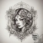 Tattoo sketch cosmic land, tattoo sketch desi… – tattoo sketch (№1759083384_0, 28.09.2025 18:16) — tattoovalue.net