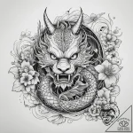 Tattoo sketch copper, tattoo line art, soft w… – tattoo sketch (№1759083583_0, 28.09.2025 18:19) — tattoovalue.net