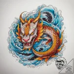 Tattoo sketch magical knot, concept art for t… – tattoo sketch (№1759084360_0, 28.09.2025 18:32) — tattoovalue.net
