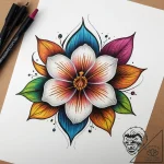 Tattoo sketch cacao blossom, tattoo sketch de… – tattoo sketch (№1759084749_0, 28.09.2025 18:39) — tattoovalue.net