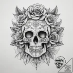 Tattoo sketch elegant comb tattoo, tattoo dra… – tattoo sketch (№1759086304_0, 28.09.2025 19:05) — tattoovalue.net