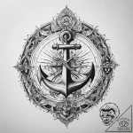 Tattoo sketch magical symbol, ink illustratio… – tattoo sketch (№1759087086_0, 28.09.2025 19:18) — tattoovalue.net