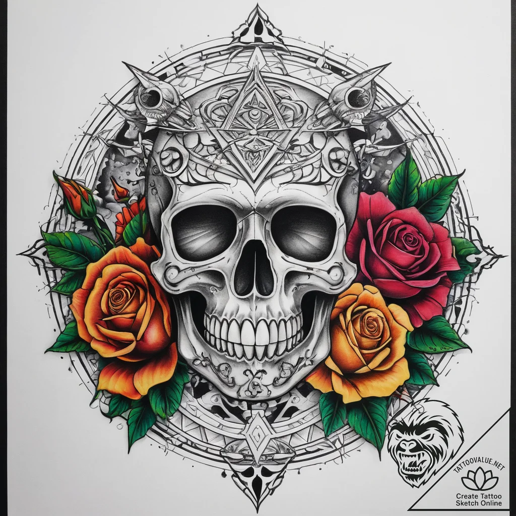 Tattoo sketch cosmic spirit, tattoo sketch de... - tattoo sketch (№1759089806_0, 28.09.2025 20:03) — tattoovalue.net