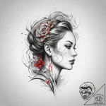 Tattoo sketch mind, tattoo sketch design, on… – tattoo sketch (№1759091550_0, 28.09.2025 20:32) — tattoovalue.net