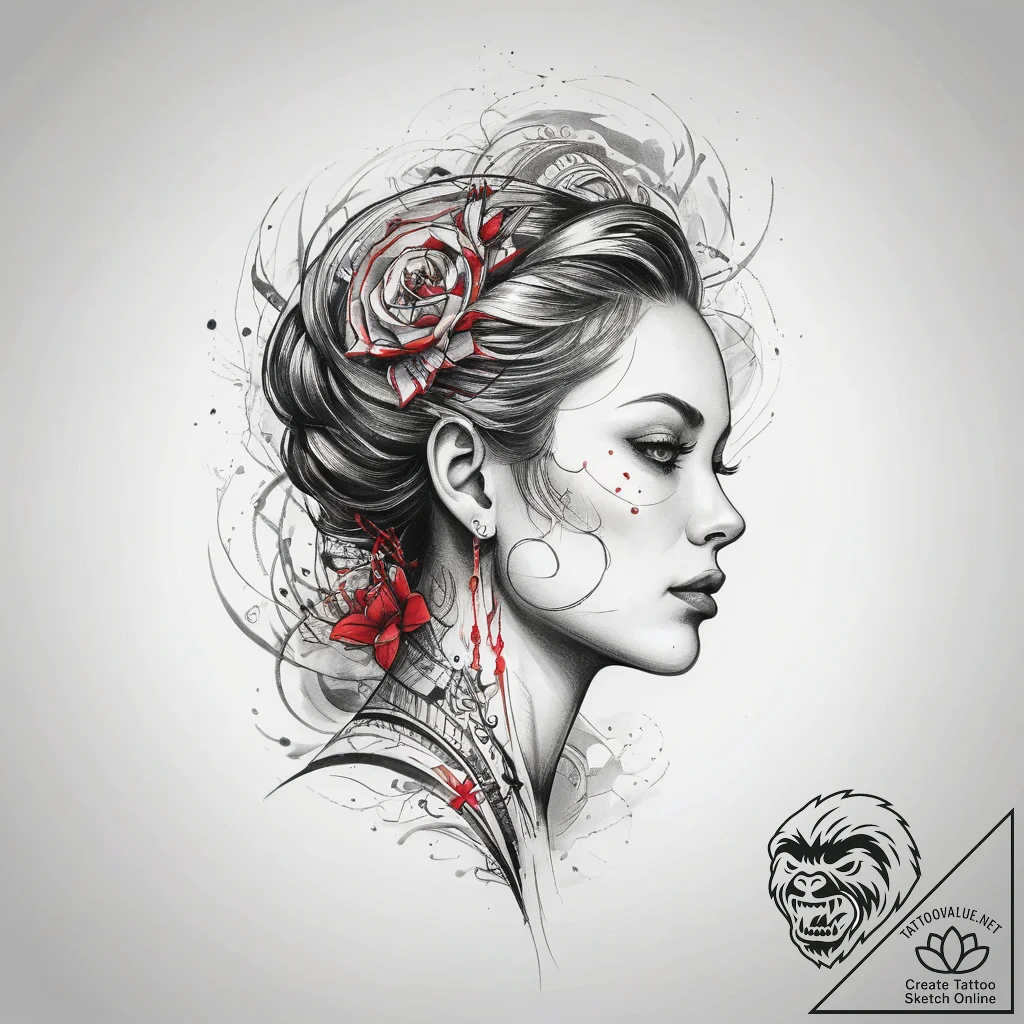 Tattoo sketch mind, tattoo sketch design, on... - tattoo sketch (№1759091550_0, 28.09.2025 20:32) — tattoovalue.net