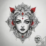 Tattoo sketch a symbolic emotion, ink illustr… – tattoo sketch (№1759095810_0, 28.09.2025 21:43) — tattoovalue.net