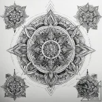 Tattoo sketch brain, tattoo flash sheet desig… – tattoo sketch (№1759096004_0, 28.09.2025 21:46) — tattoovalue.net